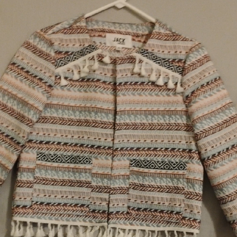 Bb Dakota Multicolor Patterned Jacket - image 1